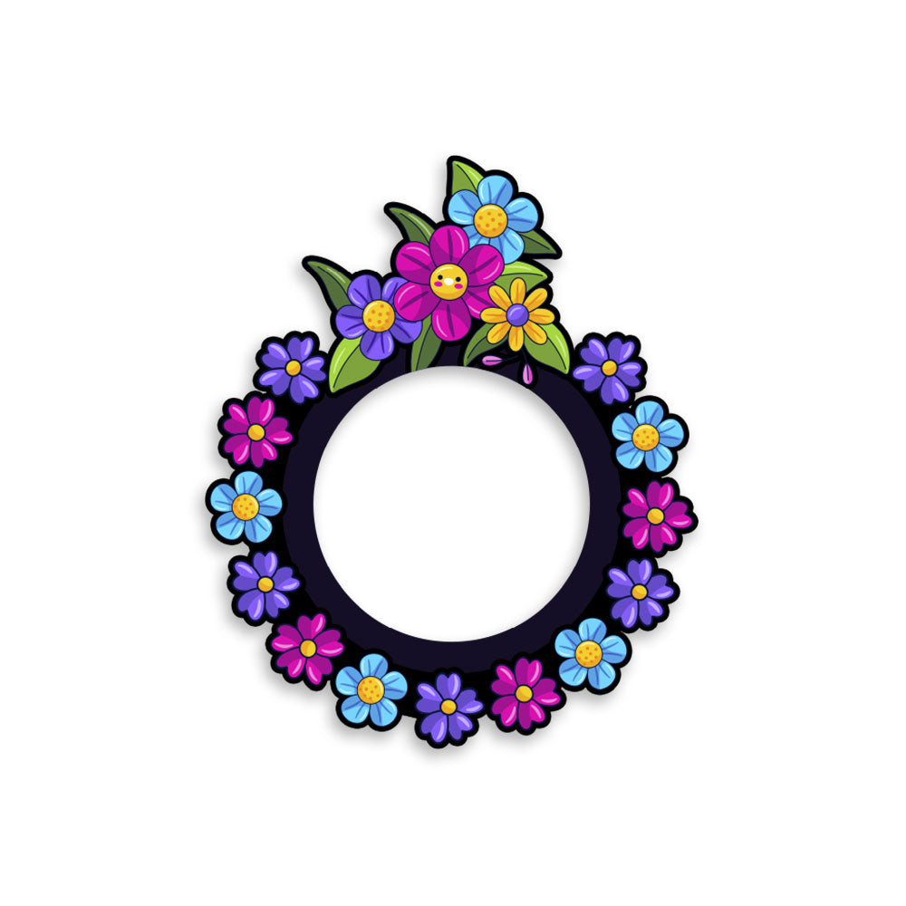 Bright Blooms Swapfinity Swapper Frame - - Topperswap