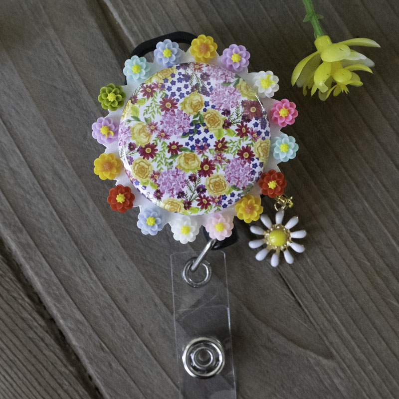 Colorful Flowers Swapfinity Swapper Frame - - Topperswap