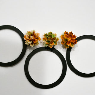 Autumn Lotus Flower Embellishment Swapfinity Swapper Frame