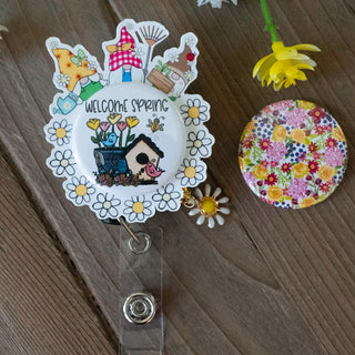 Springtime Fun Gnome Swapfinity Swapper Frame