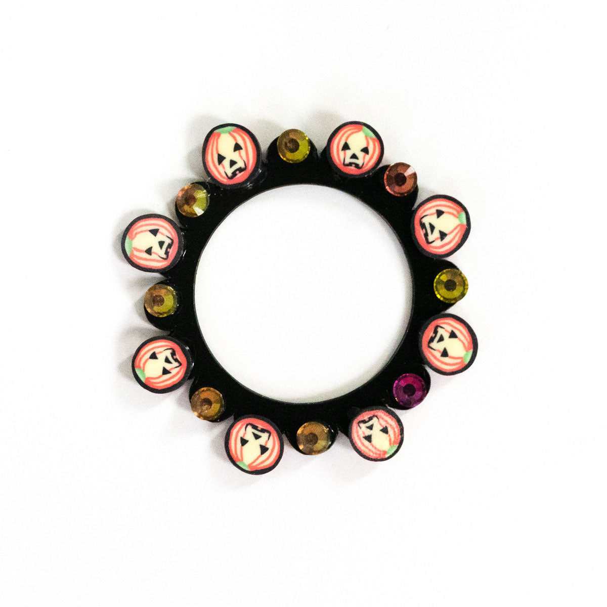 Jack-O-Lantern Glow Swapfinity Swapper Frame - - Topperswap