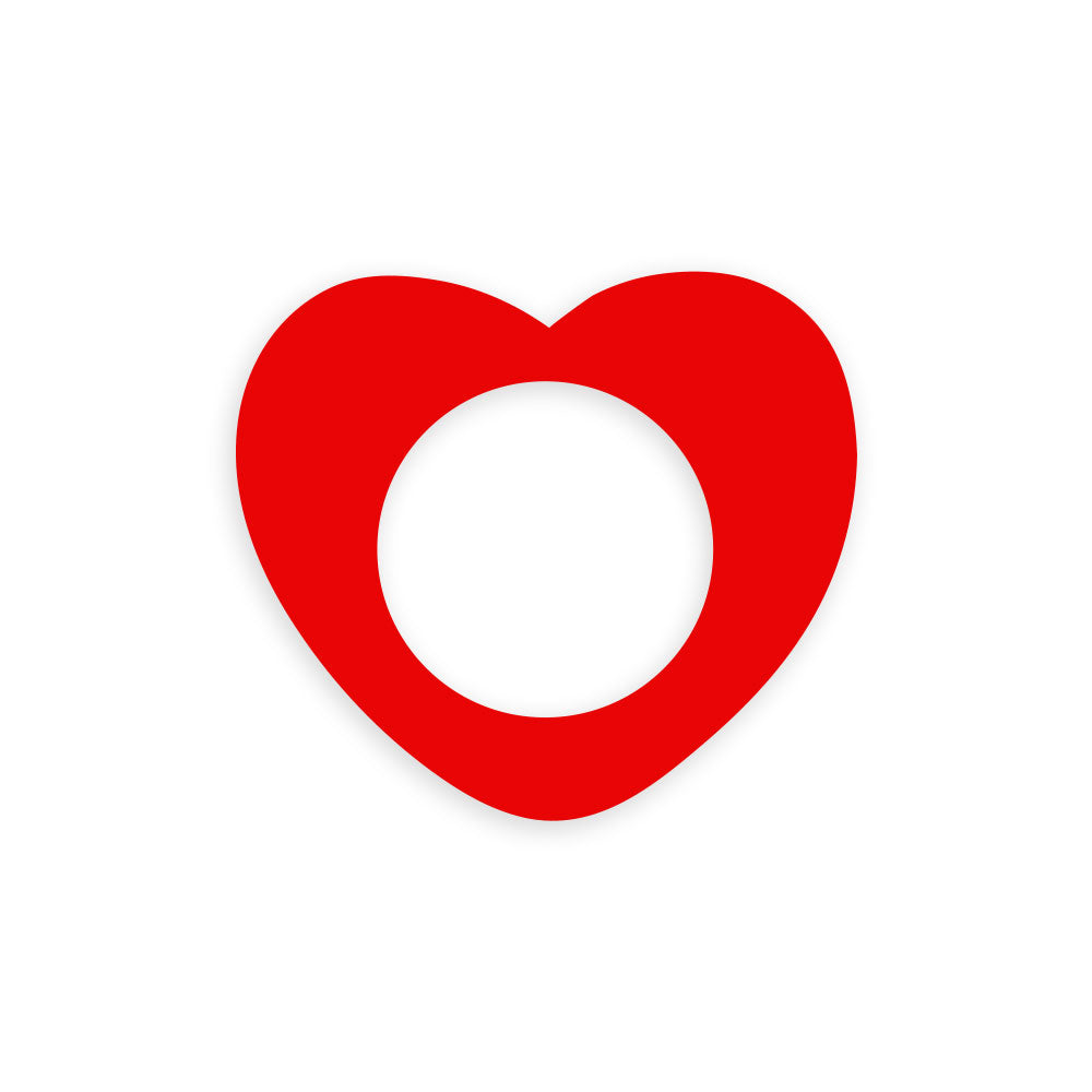 Red Hot Heart Swapfinity Swapper Frame - - Topperswap