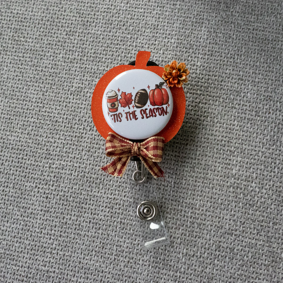 Burgundy/Gold Plaid Ribbon Embellishment Swapfinity Swapper Frame - - Topperswap