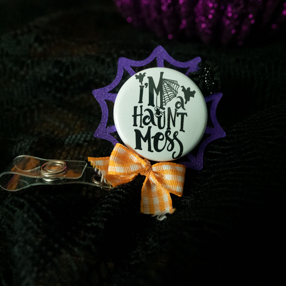 Purple Sparkle Web Swapfinity Swapper Frame - - Topperswap