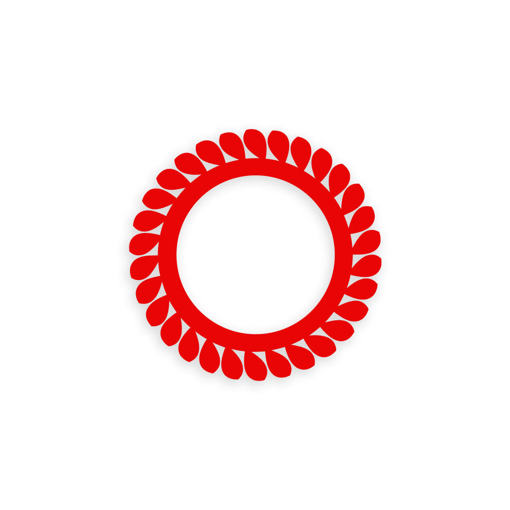 Spiraling Red Petals Swapper Frame - - Topperswap