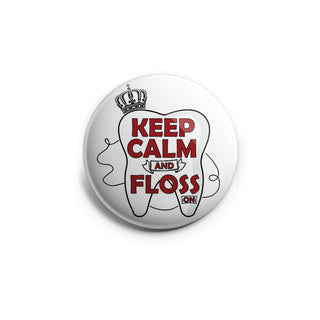 Keep Calm and Floss Topper