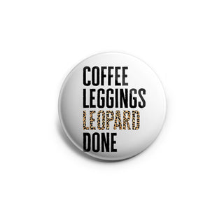Coffee Leggings Leopard Topper