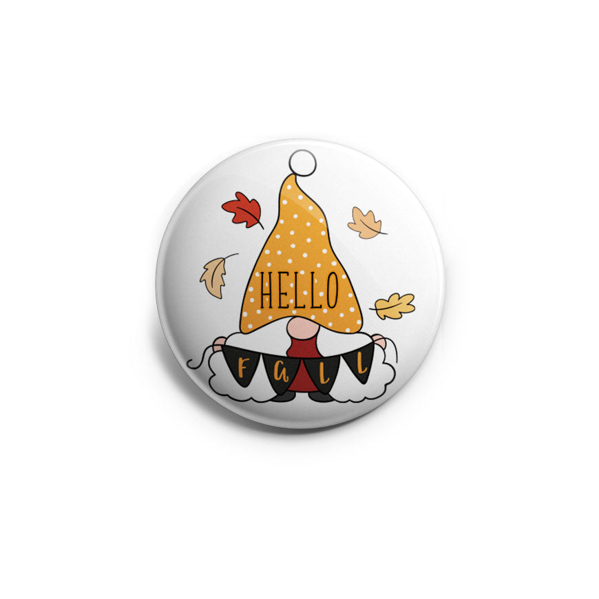 Hello Fall Gnome Topper - Classic Shine - Topperswap