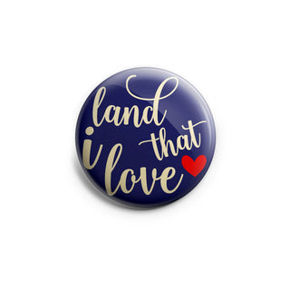 Land that I Love Heart Topper