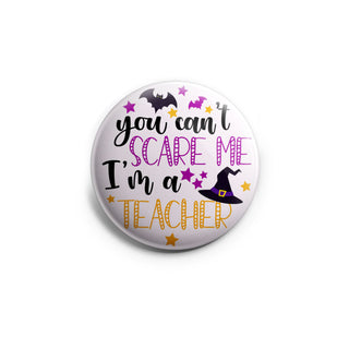 Can’t Scare Teacher Halloween Topper - Vault