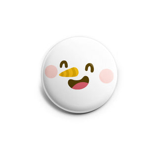 Laughing Snowman Face Topper