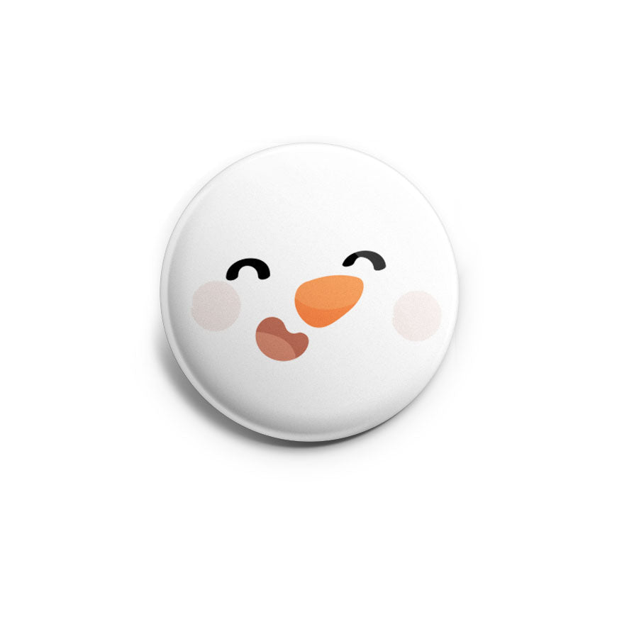 Joyful Snowman Face Topper - Classic Shine - Topperswap