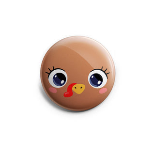 Pretty Turkey Face Topper