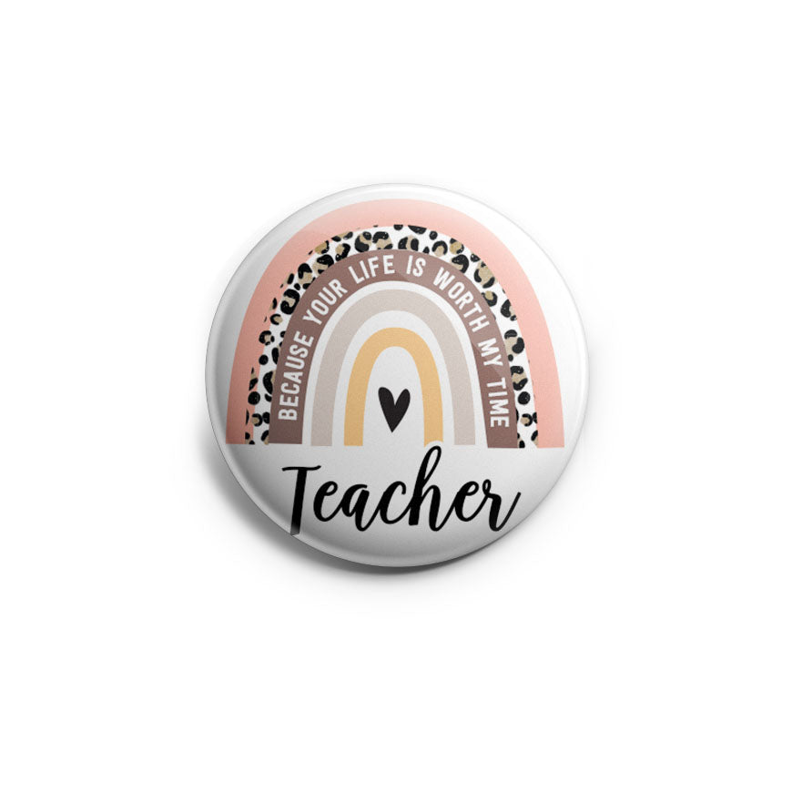 Worth My Time-Teacher Topper - Classic Shine - Topperswap