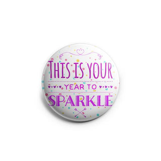 This Is Your Year To Sparkle Topper