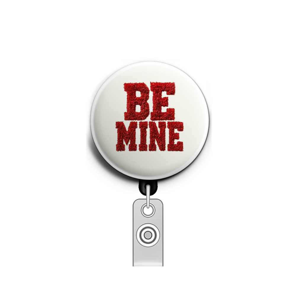 Crimson Charm Swapfinity Retractable ID Badge Reel - - Topperswap