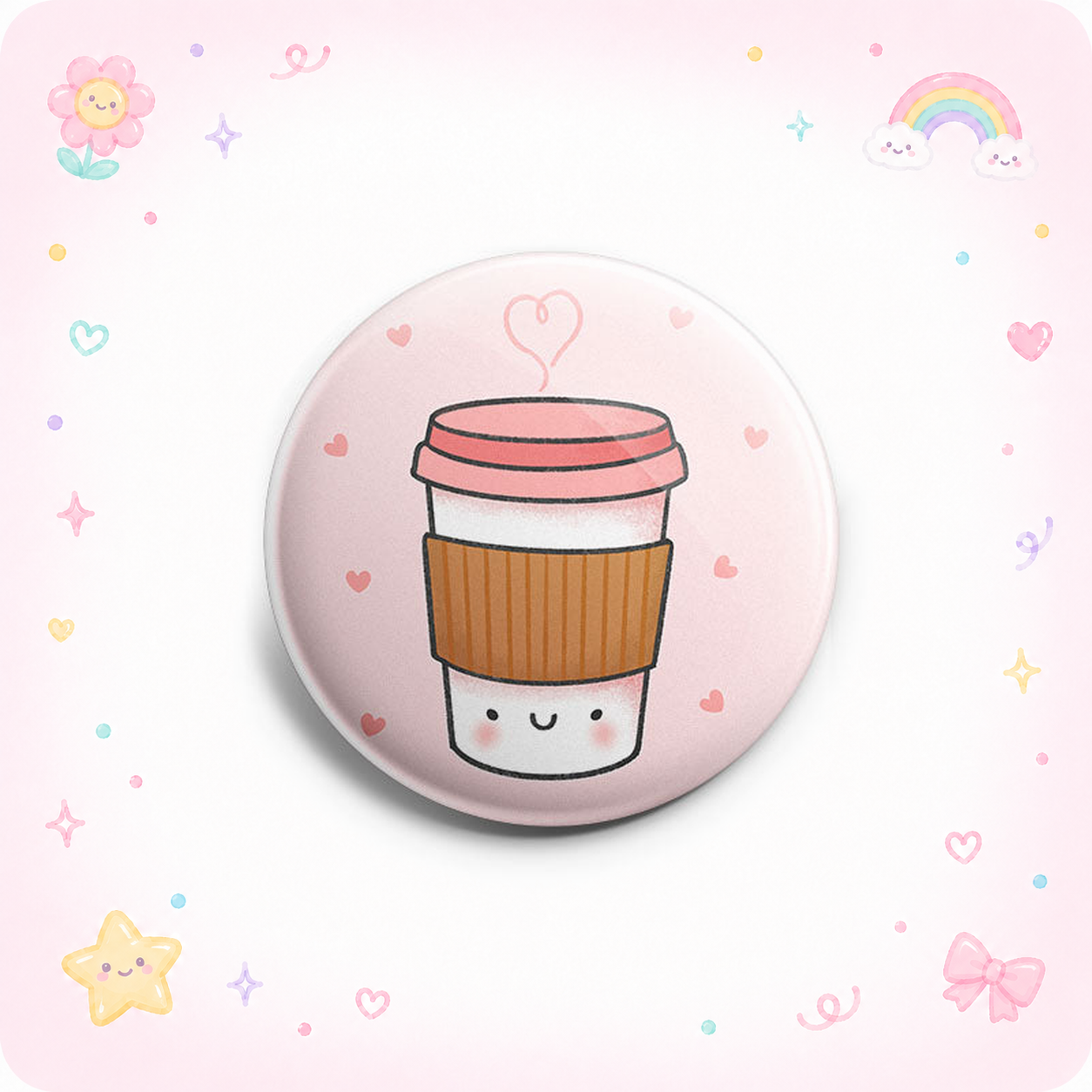 Adorable Coffee Topper - - Topperswap