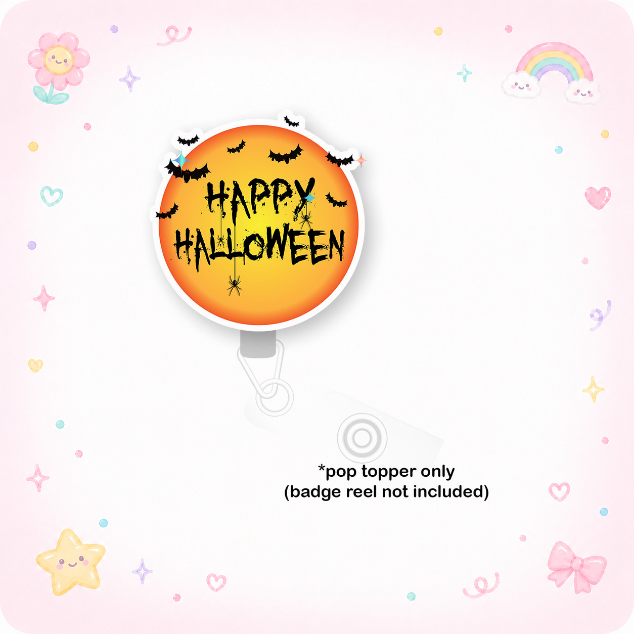 Happy Halloween Classic Pop Topper - - Topperswap