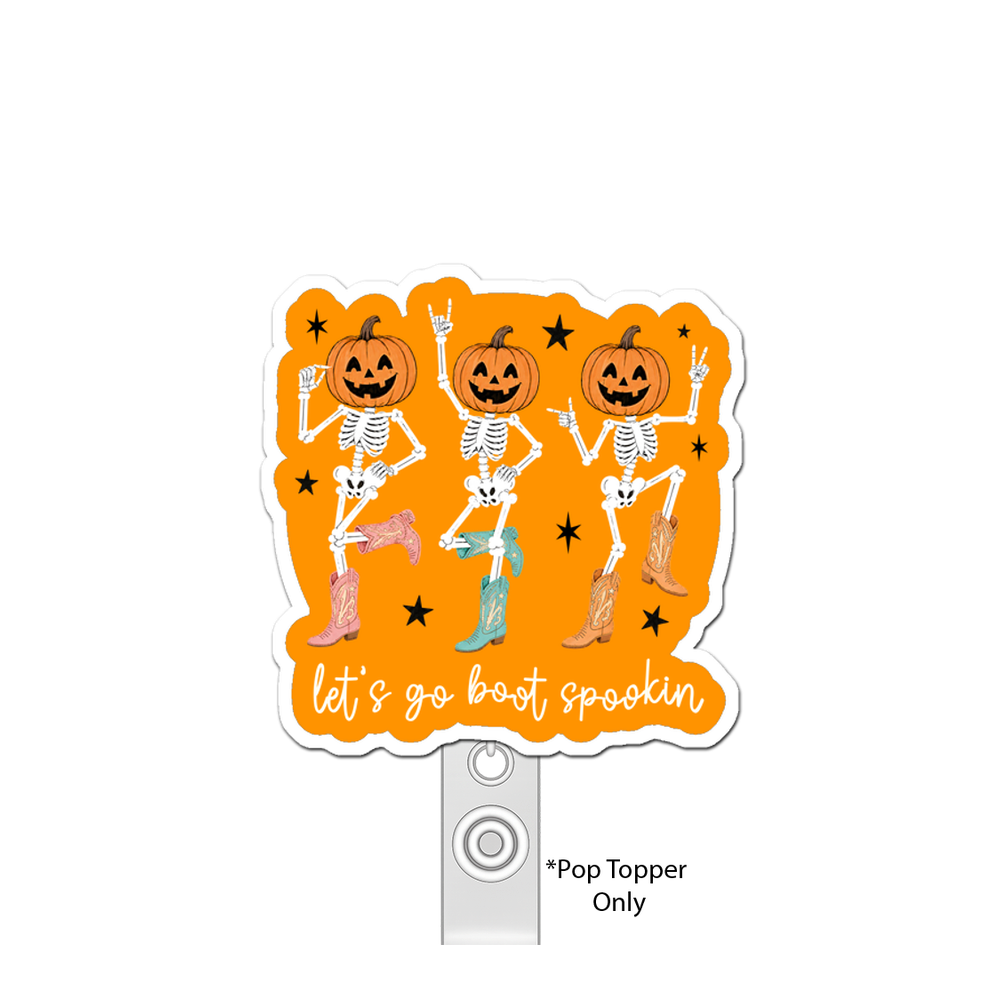 Boot Spookin' Boss Pop Topper