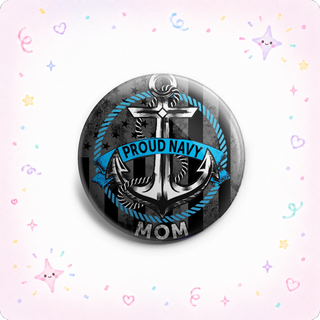 Proud Navy Mom Topper