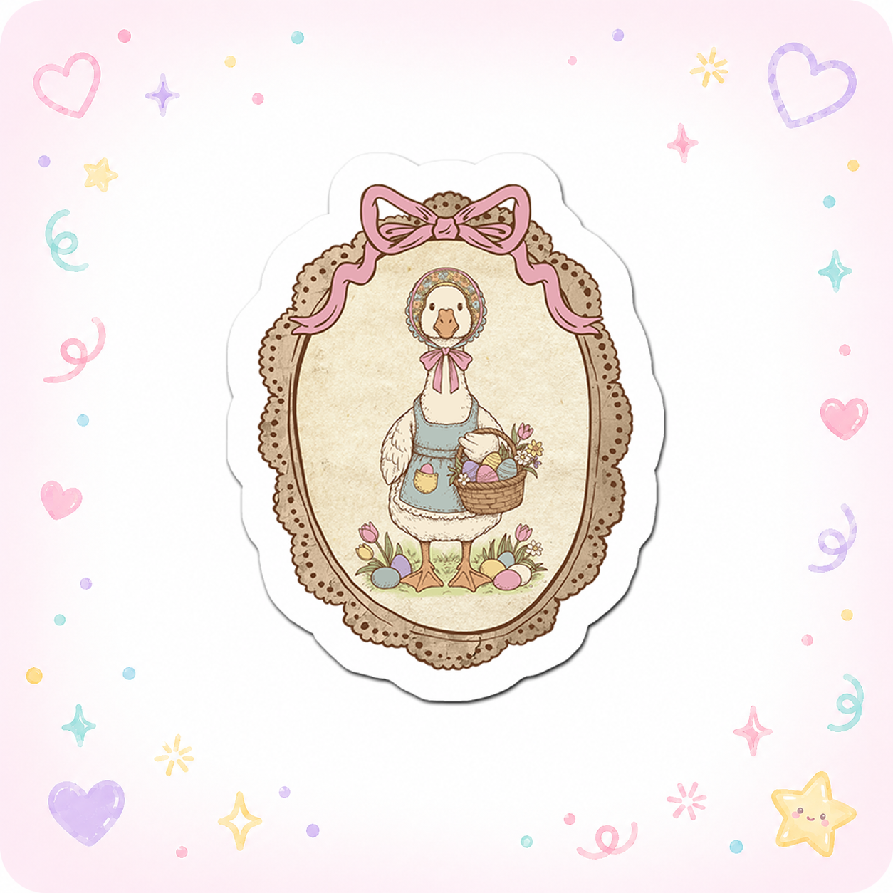 Vintage Goose Guru Sticker - - Topperswap