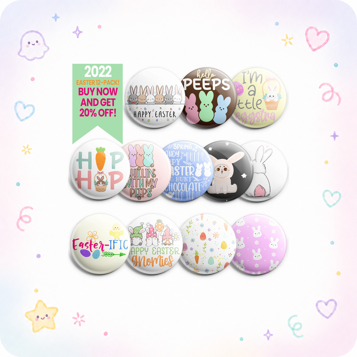 Something for Every Bunny 12-Pack - - Topperswap