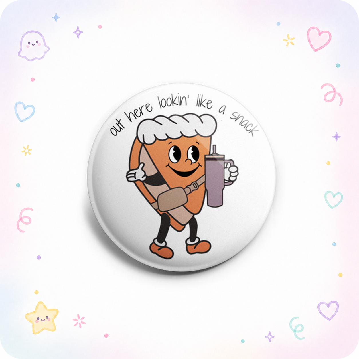 Lookin Like a Snack Pumpkin Pie Topper - - Topperswap