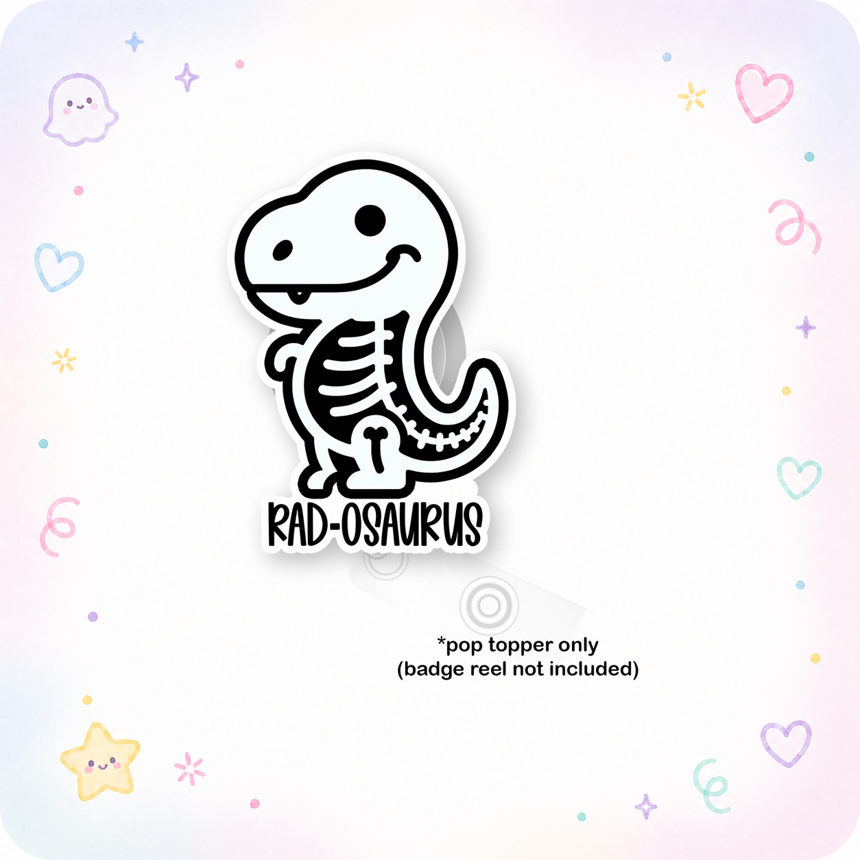 Rad-osaurus Rex Pop Topper - - Topperswap