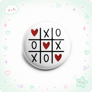 Love Tic-Tac-Toe Topper