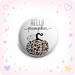 Hello Pumpkin Topper