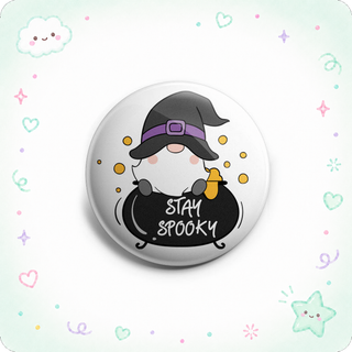 Stay Spooky Gnome Topper