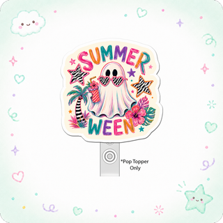 Beachy Boo Vibes Pop Topper