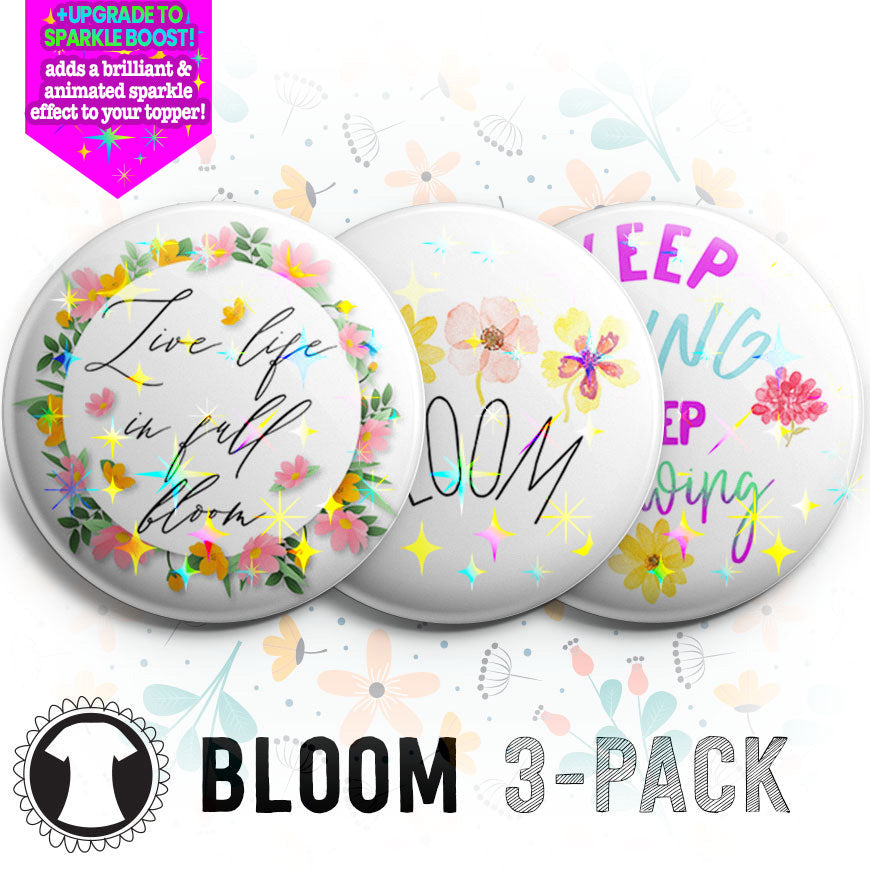 Bloom 3-Pack - (Save 5%) -  - Topperswap