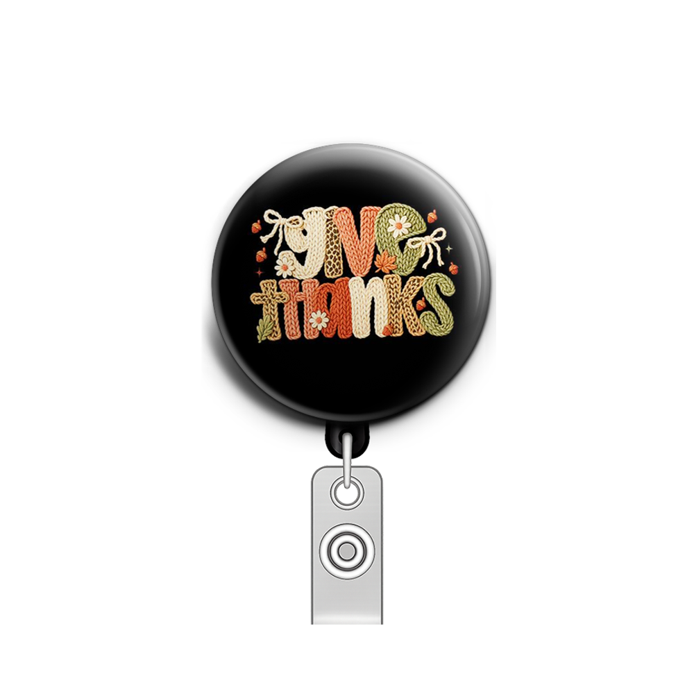 Cozy Sassy Swapfinity Retractable ID Badge Reel - - Topperswap