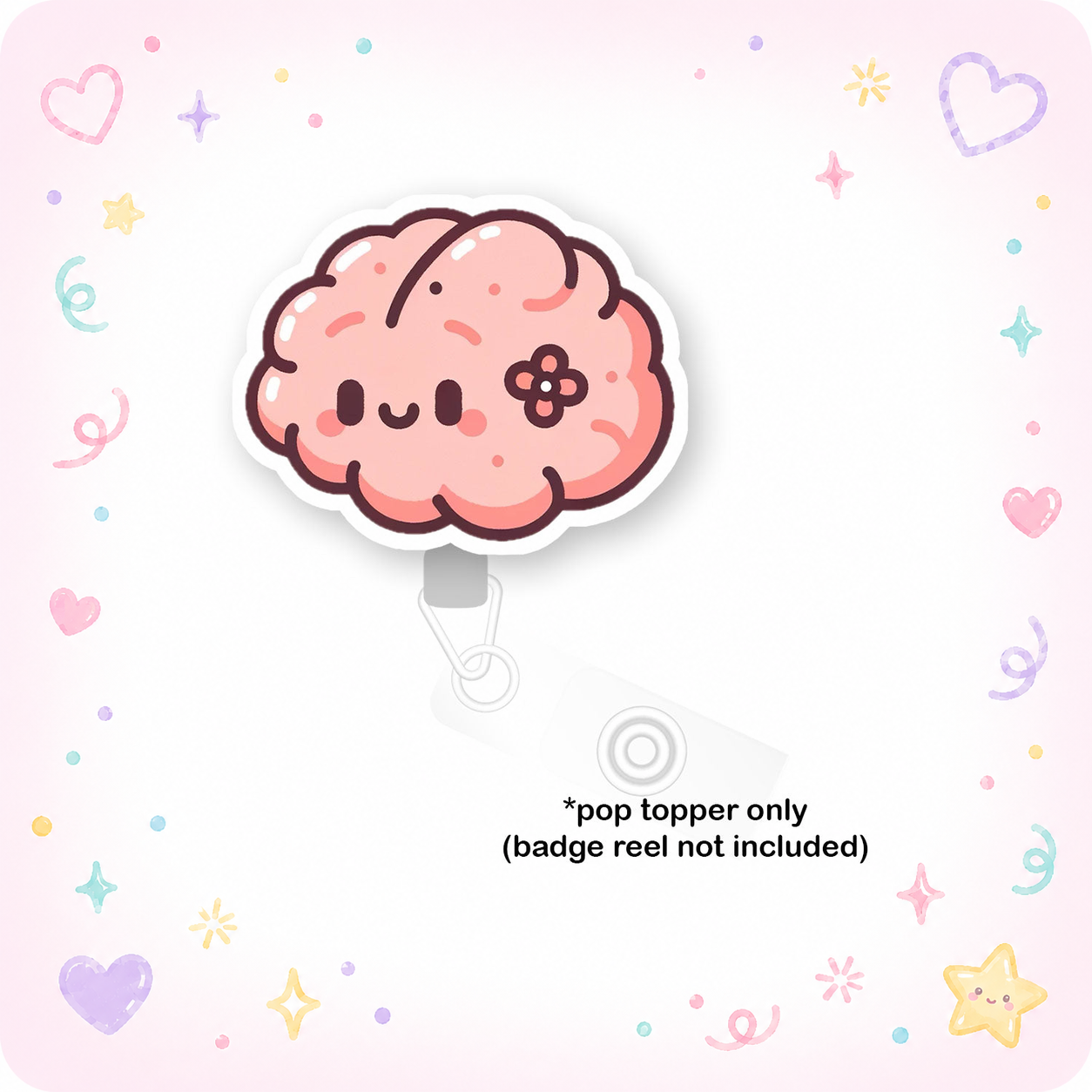 Cute Brain Pop Topper - - Topperswap