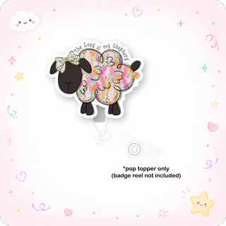 Psalm 23:1 Sheep Pop Topper