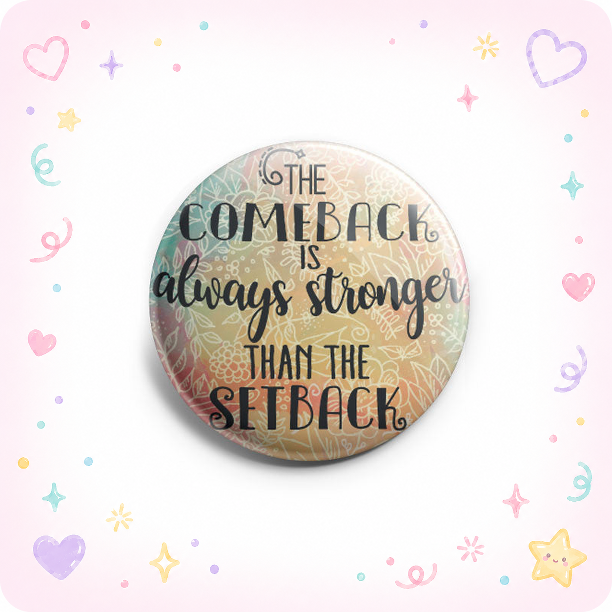 The Comeback Is Always Stronger Than The Setback Topper - - Topperswap