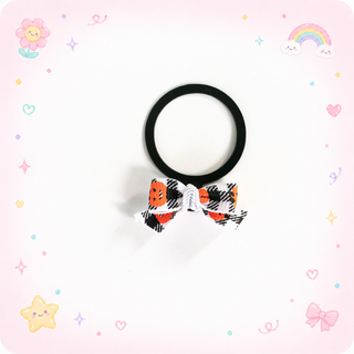 Pumpkin Plaid Bow Swapfinity Swapper Frame