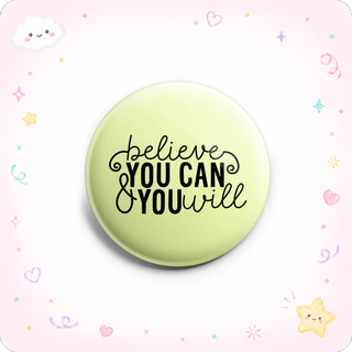 Believe You Can Topper