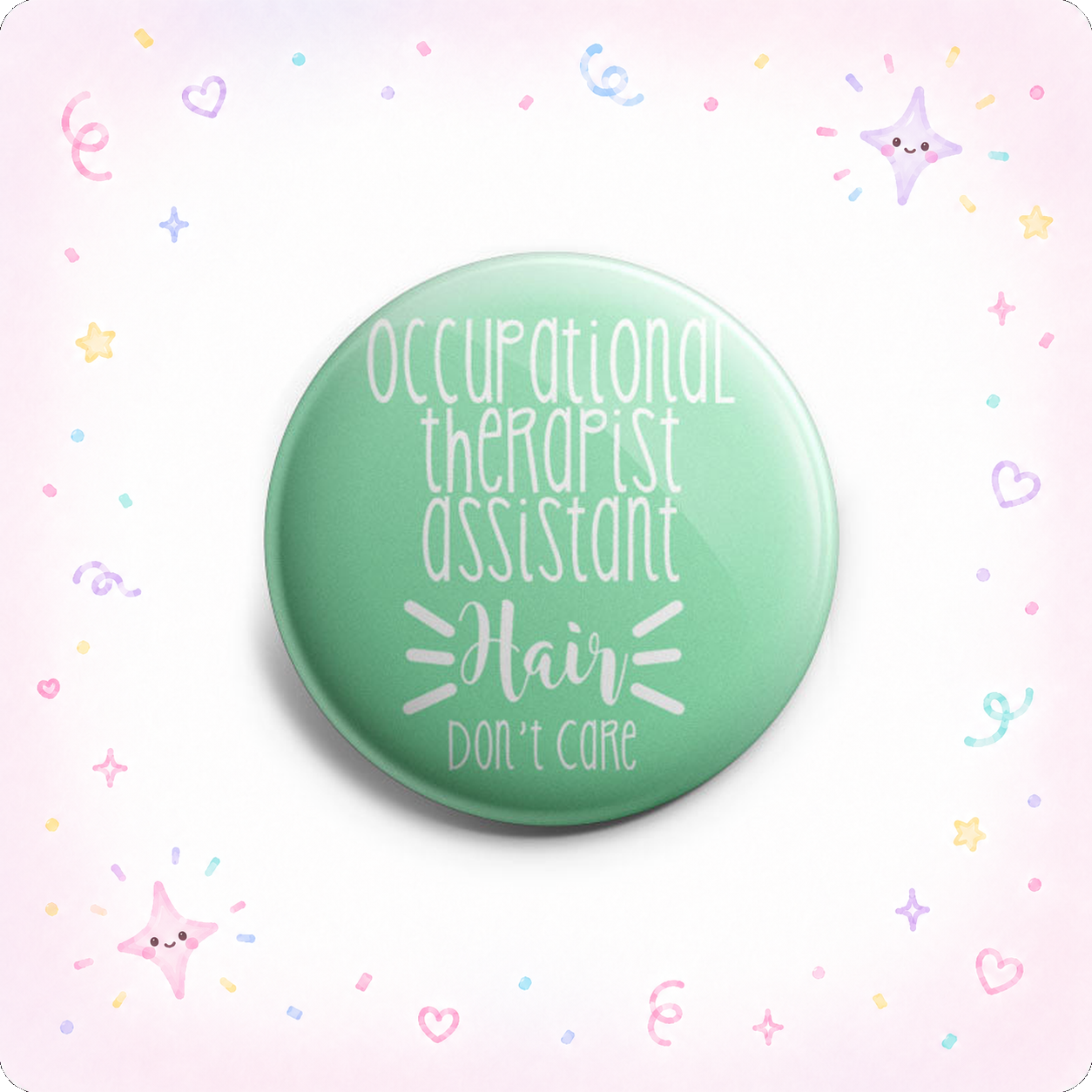 Occupational Therapist Assistant Hair Topper - - Topperswap