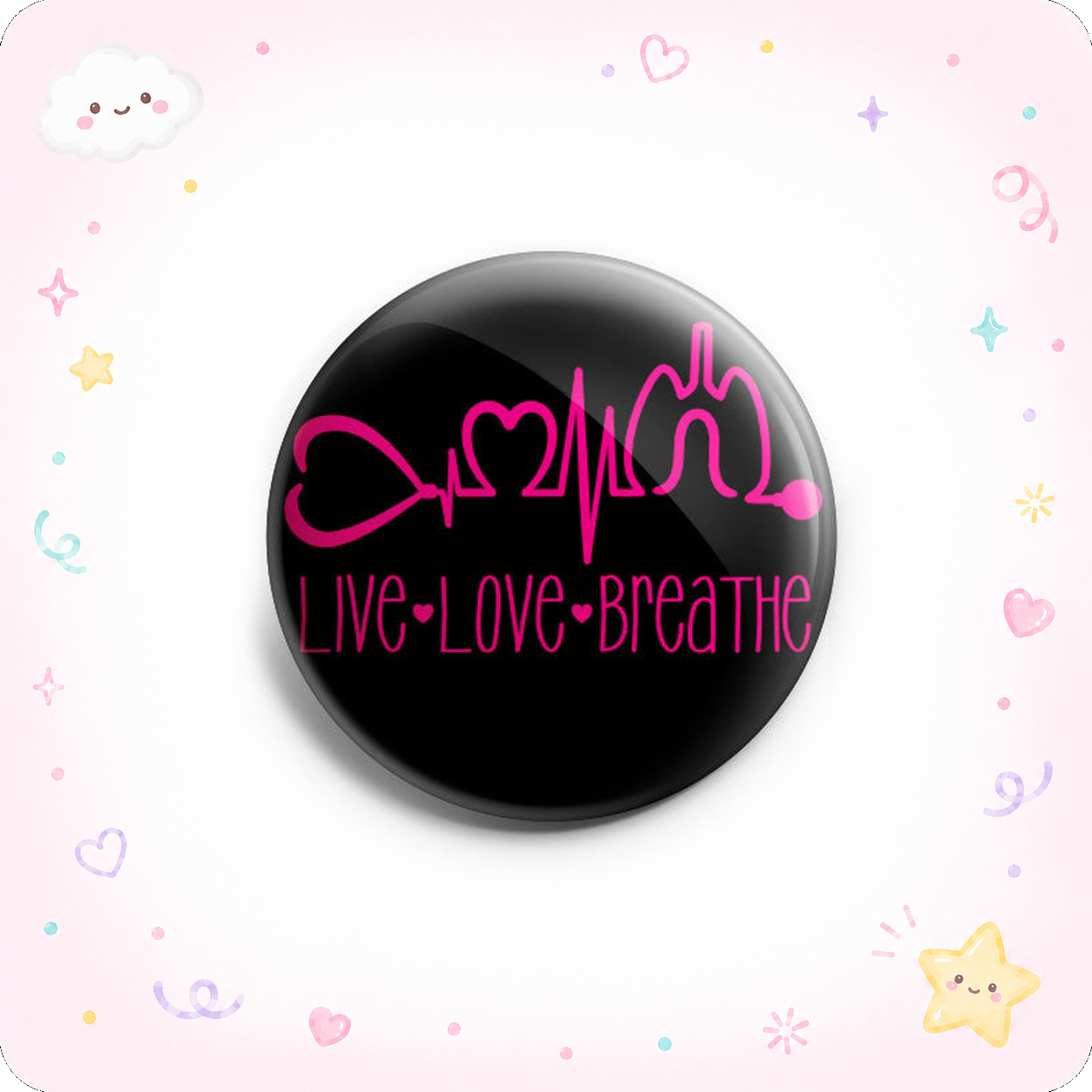 Live Love Breathe Topper - - Topperswap