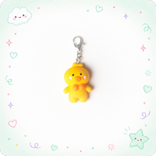Cute Chick Charm Badge Reel Add-on