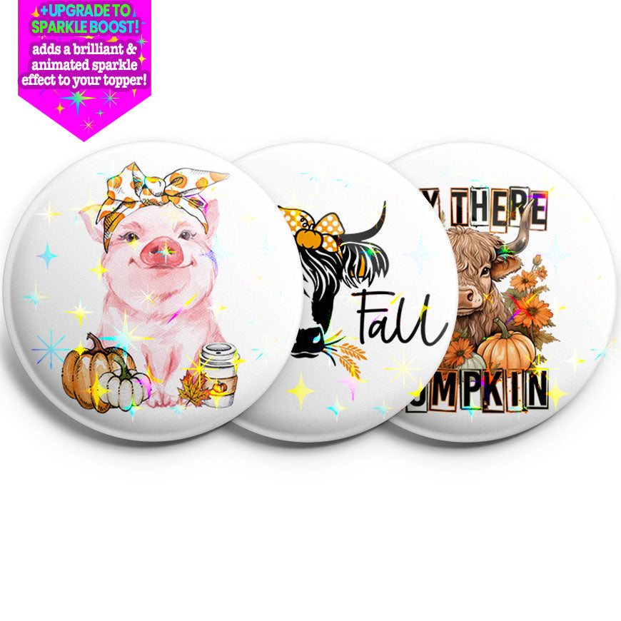 Fall Friends Topper 3-Pack (Save 5%) -  - Topperswap