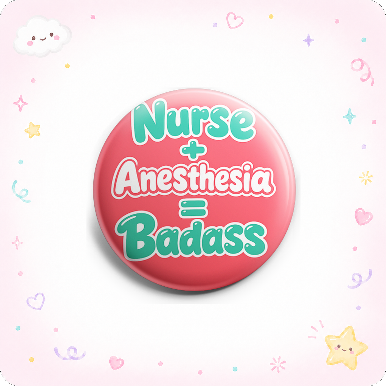 Nurse + Anesthesia = Badass Topper - - Topperswap