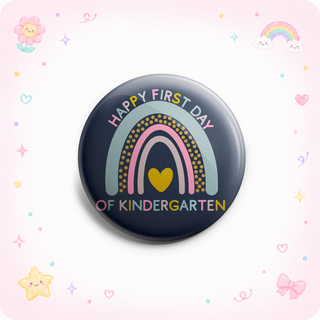 First Day Rainbow K Topper