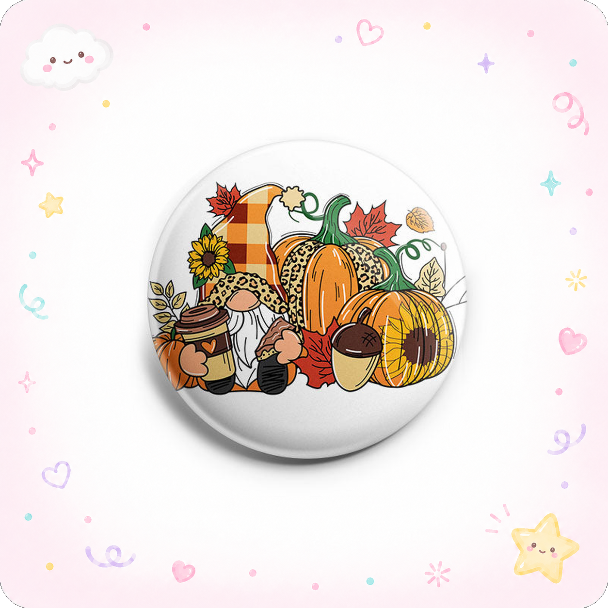 Gnome Fall Getup Topper - - Topperswap