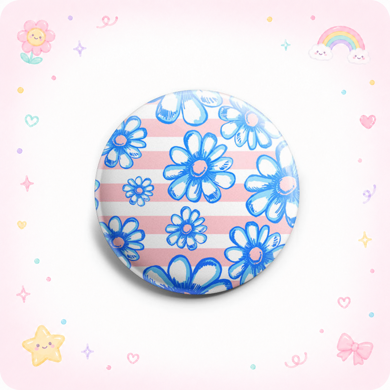 Vintage Summer Flowers Topper - - Topperswap