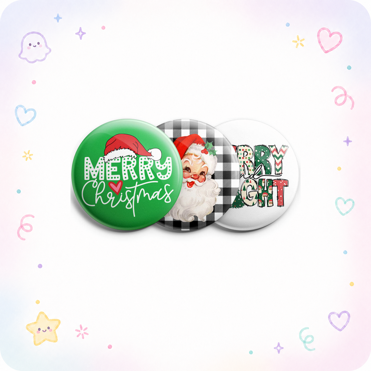 Timeless Christmas Treasures Topper 3-Pack (Save 5%) - - Topperswap