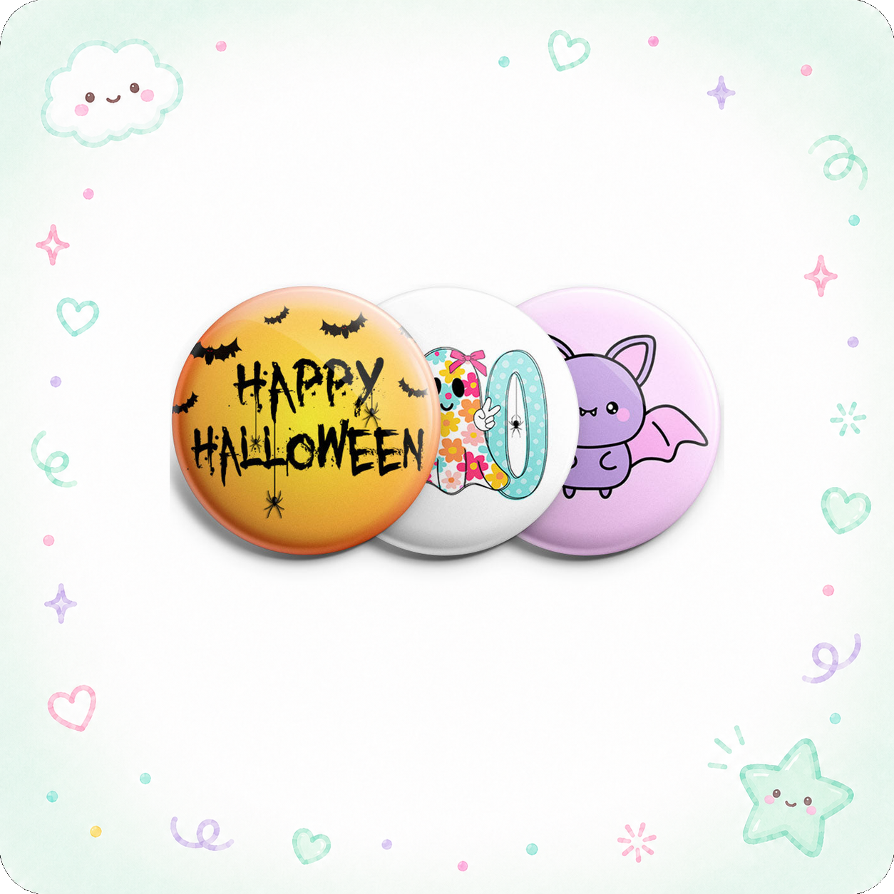 Spooky Halloween Trio Topper 3-Pack (Save 5%) - - Topperswap