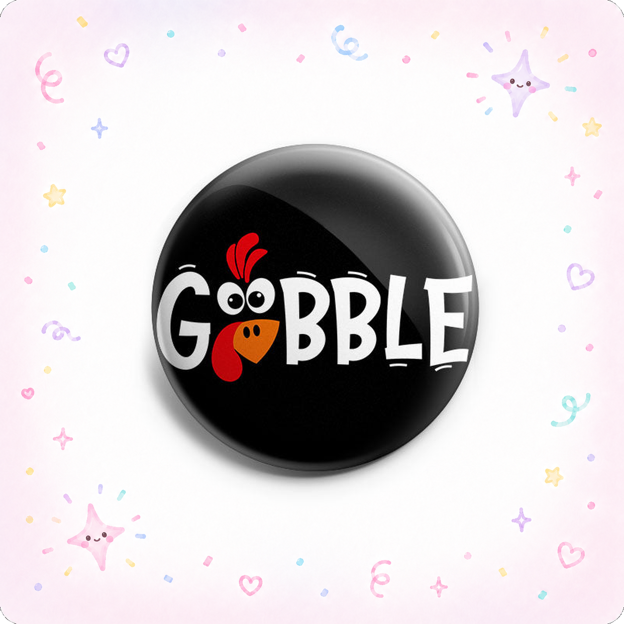 Gobble Face Topper - - Topperswap